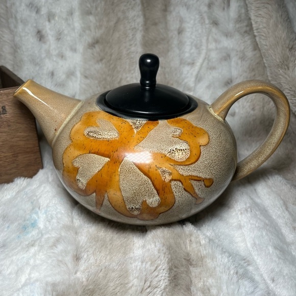 Pier 1 Brown  Kioko Teapot - Picture 1 of 11